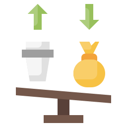 inflação Ícone