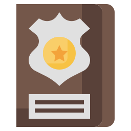 Police badge icon