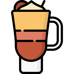 Irish coffee icon