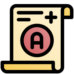 Student grades icon