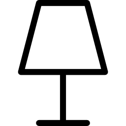 Table lamp icon