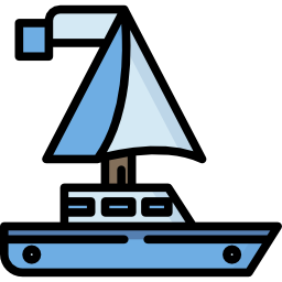 Sailing ship icon