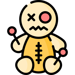 Voodoo doll icon