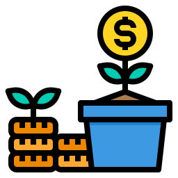 Money tree icon