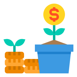 Money tree icon