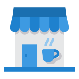 Coffee shop icon