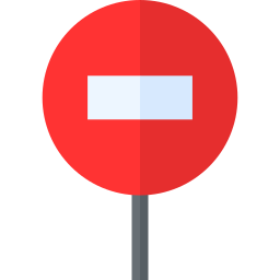 No entry icon