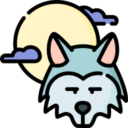 wolf icoon