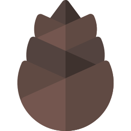 Pine cone icon