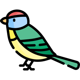 pájaro icono