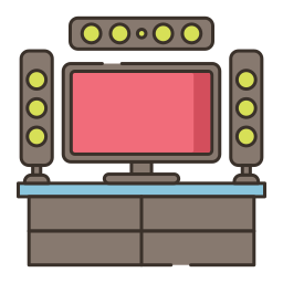 Home cinema icon