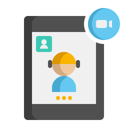 Video calling icon