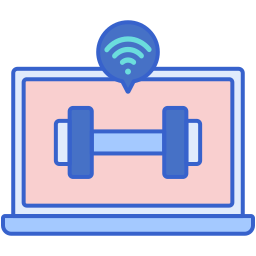 transmisión en linea icono