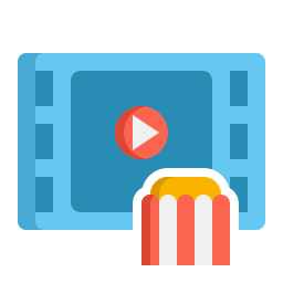 film scherm icoon