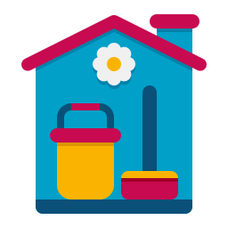 Spring cleaning icon