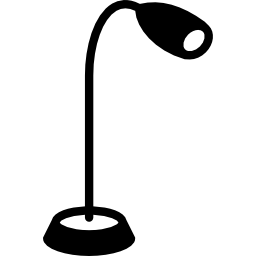 Desk lamp icon