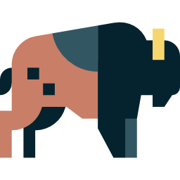 bisonte icona
