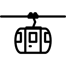 Cable car cabin icon