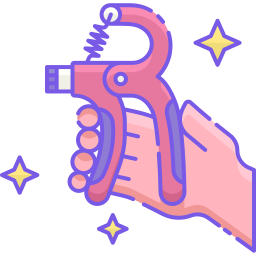 Hand grip icon