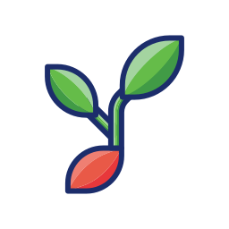 Green sprout icon