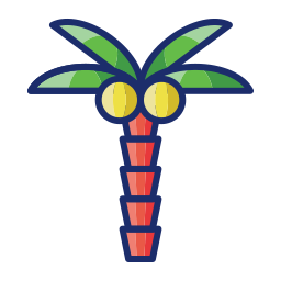 Palm tree icon