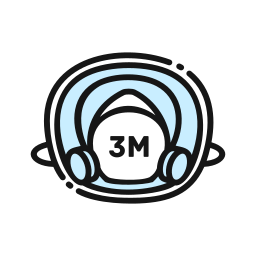 Respirator mask icon