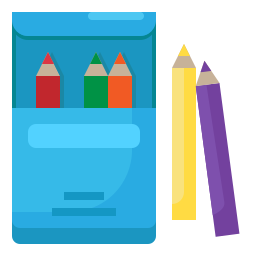 Color pencils icon