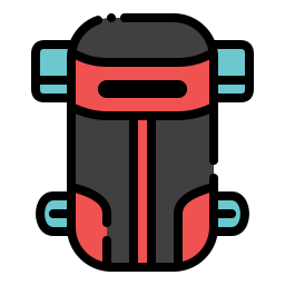 Travel bag icon