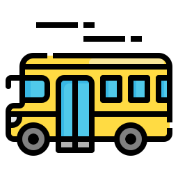 bus scolaire Icône