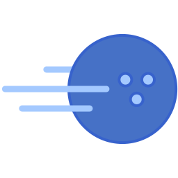 Bowling ball icon