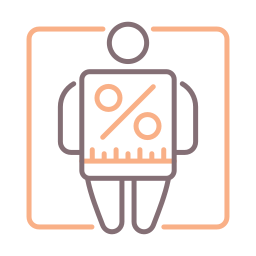 graisse corporelle Icône