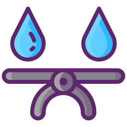 Water drops icon