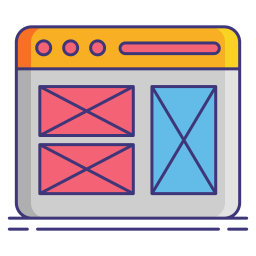 Wireframe icon