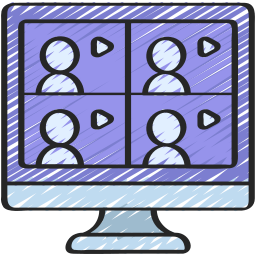 Video conference icon