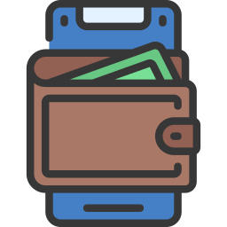 Digital wallet icon