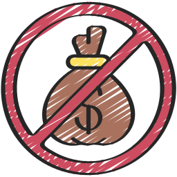 No money icon