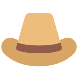 chapeau de cowboy Icône