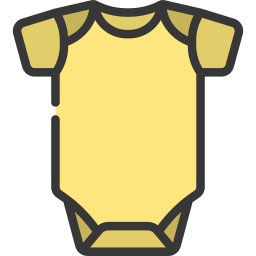 Baby dress icon
