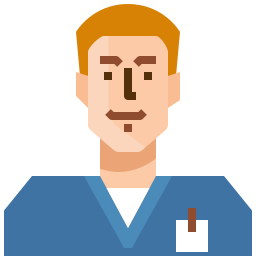 Male nurse icon