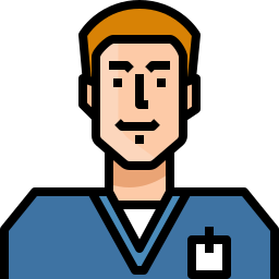 Male nurse icon