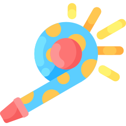 Party blower icon