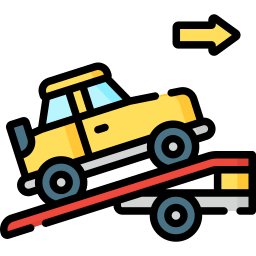 Towing vehicle icon