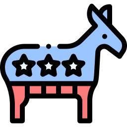 민주당 원 icon