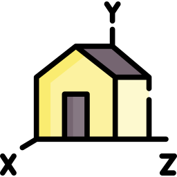 diseño de casa icono
