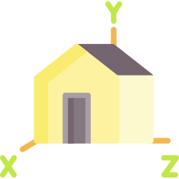 diseño de casa icono