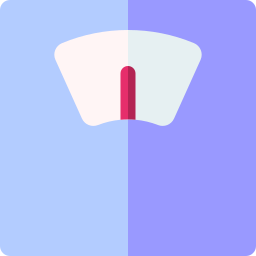 Weight scale icon