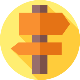 Signpost icon