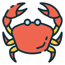 cangrejo icono
