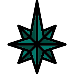 Wind rose icon