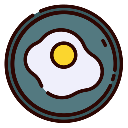 Fried egg icon